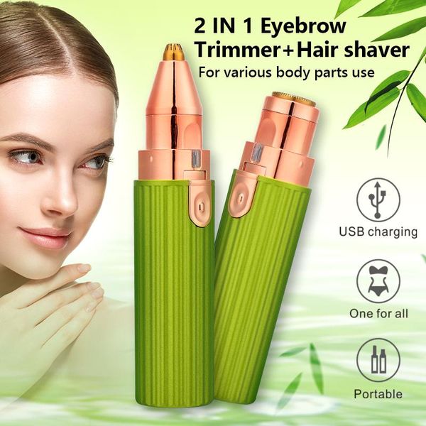epilator 2 in 1 usb rechargeable eyebrow trimmer electric hair remover epilator women shaver razor lady facial hair removal beauty tool
epilator 2 in 1 usb rechargeable eyebrow trimmer electric hair remover epilator women shaver razor lady facial hair removal beauty tool