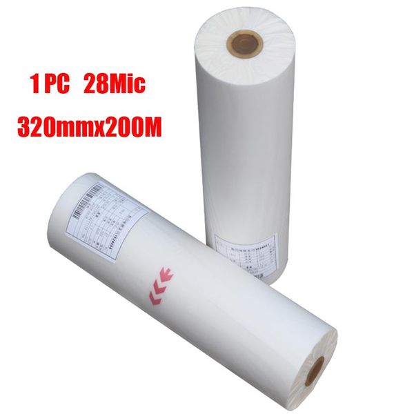 epilator 1pc 28mic 320mmx200m 1mil glossy(standard) or matt film 1"core laminating films bopp or matt satin1roller
epilator 1pc 28mic 320mmx200m 1mil glossy(standard) or matt film 1"core laminating films bopp or matt satin1roller