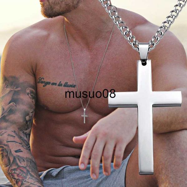 pendant necklaces fashion classic cross men necklace stainless steel chain pendant necklace for men jewelry gift 2021 j230601, Silver
pendant necklaces fashion classic cross men necklace stainless steel chain pendant necklace for men jewelry gift 2021 j230601, Silver