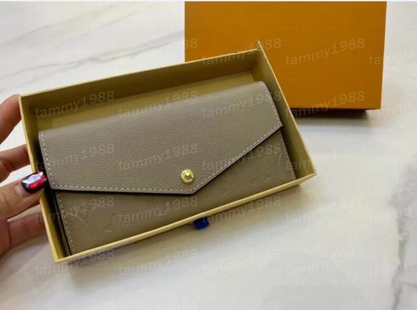 10a designer wallets luxury empreinte purse sarah clutch bags flower letter coin purses men women plaid card holder original box dust bag 60, Red;black
10a designer wallets luxury empreinte purse sarah clutch bags flower letter coin purses men women plaid card holder original box dust bag 60, Red;black