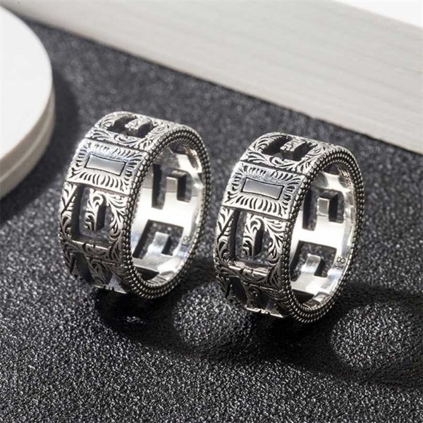 70% off designer jewelry bracelet necklace square hollow out engraved pattern woven wide sterling couple ring, Silver
70% off designer jewelry bracelet necklace square hollow out engraved pattern woven wide sterling couple ring, Silver