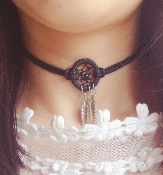 new design dream catcher chocker necklace wrap bracelet with alloy feathers choker necklaces handmade9913091, Golden;silver
new design dream catcher chocker necklace wrap bracelet with alloy feathers choker necklaces handmade9913091, Golden;silver