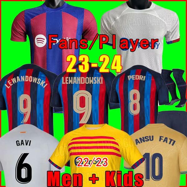 22 23 24 pedri gavi soccer jerseys lewandowski fc ferran camiseta de futbol auba barca raphinha 2023 ansu fati fans player version memphis b, Black;yellow
22 23 24 pedri gavi soccer jerseys lewandowski fc ferran camiseta de futbol auba barca raphinha 2023 ansu fati fans player version memphis b, Black;yellow