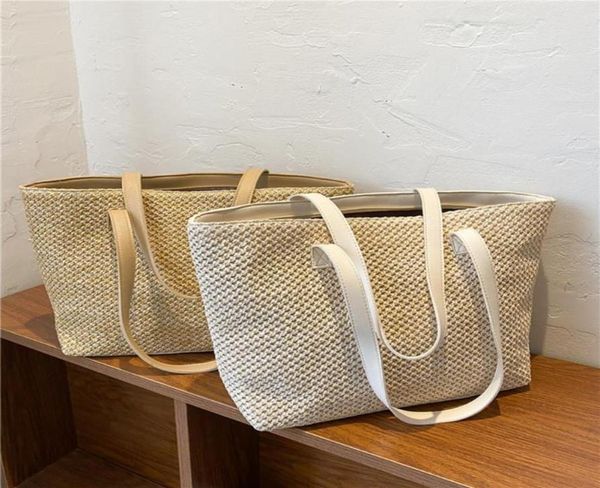 fashion bag women beach summer straw woven pure color shoulder shopping tote bag casual ladies large capacity handbags cross body7739693
fashion bag women beach summer straw woven pure color shoulder shopping tote bag casual ladies large capacity handbags cross body7739693