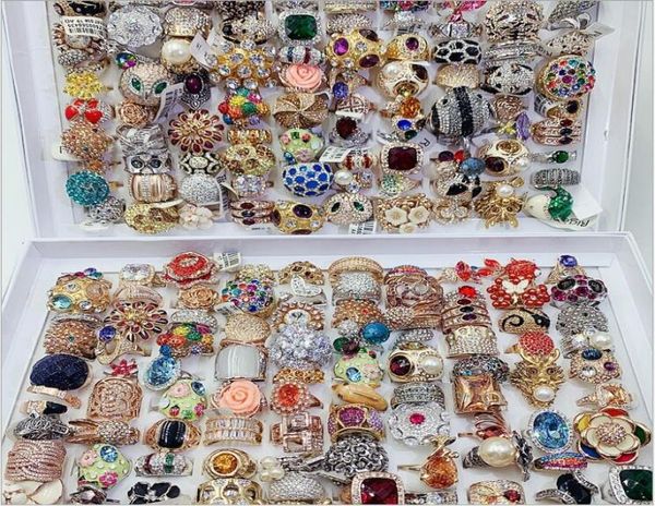 luxury gemstone rings exaggerated super shiny colorful zircon flower animal index finger rings for female girls hands mixed design6847903, Golden;silver
luxury gemstone rings exaggerated super shiny colorful zircon flower animal index finger rings for female girls hands mixed design6847903, Golden;silver