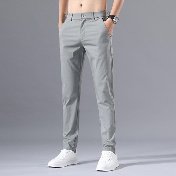 pants spring summer pants mens korean casual slim fit elastic waist business classic trousers male's black/gray stretch trouses men
pants spring summer pants mens korean casual slim fit elastic waist business classic trousers male's black/gray stretch trouses men