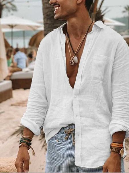 men's linen shirt summer shirt tee beach shirt white blue green long sleeve solid color collar all seasons street daily clothing appare, White;black
men's linen shirt summer shirt tee beach shirt white blue green long sleeve solid color collar all seasons street daily clothing appare, White;black