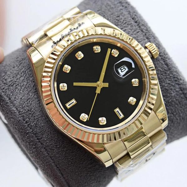 watches classic mans watch 41mm and 36mm automatic mechanical wristwatches business couples wristwatch montre luxe watches men, Slivery;brown
watches classic mans watch 41mm and 36mm automatic mechanical wristwatches business couples wristwatch montre luxe watches men, Slivery;brown