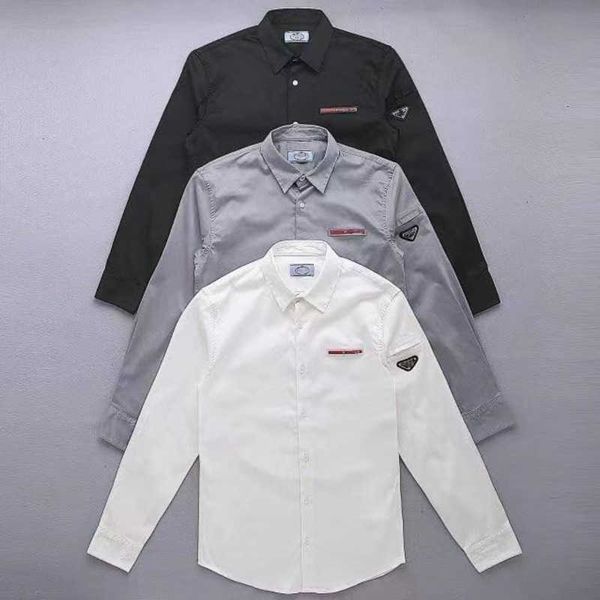 fashion mens shirt designer blouse classic triangle long sleeved shirts business casual shirts men women shirt cardigan jacket, White;black
fashion mens shirt designer blouse classic triangle long sleeved shirts business casual shirts men women shirt cardigan jacket, White;black