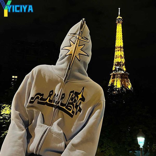 yiciya mens hoodies sweatshirts y2k embroidered print fashion oversized full zip up hooded sweatshirt hip hop long sleeve jacket coat street, Black
yiciya mens hoodies sweatshirts y2k embroidered print fashion oversized full zip up hooded sweatshirt hip hop long sleeve jacket coat street, Black