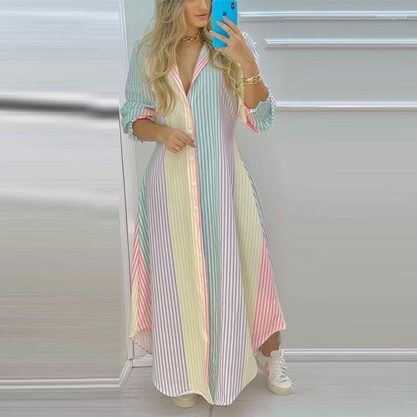 casual dresses elegant spaper print long dress women single breasted button spring party irregular maxi beach autumn vestidos, Black;gray
casual dresses elegant spaper print long dress women single breasted button spring party irregular maxi beach autumn vestidos, Black;gray