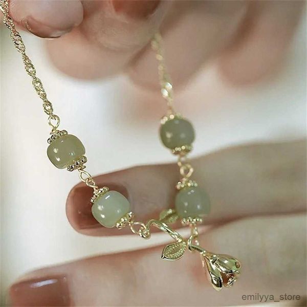 charm bracelets light luxury tulip flower green beaded charm bracelet for women new fashion rabbit floral bracelets jewelry, Golden;silver
charm bracelets light luxury tulip flower green beaded charm bracelet for women new fashion rabbit floral bracelets jewelry, Golden;silver