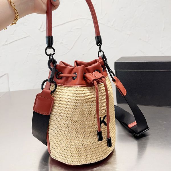 mini bucket bags drawstring beach bag woven handbags string crossbody shoulder leather bags summer beach straw bags handmade large capacity
mini bucket bags drawstring beach bag woven handbags string crossbody shoulder leather bags summer beach straw bags handmade large capacity