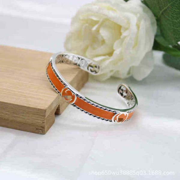 80% off designer jewelry necklace ring 925 ancient home green orange enamel bracelet interlocking pattern piping simple bracelet, Black
80% off designer jewelry necklace ring 925 ancient home green orange enamel bracelet interlocking pattern piping simple bracelet, Black