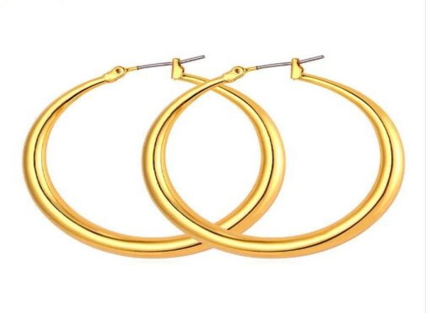 big size style large hoop earrings for women fashion 18k real gold plated simple jewelry e63919608932, Golden;silver
big size style large hoop earrings for women fashion 18k real gold plated simple jewelry e63919608932, Golden;silver
