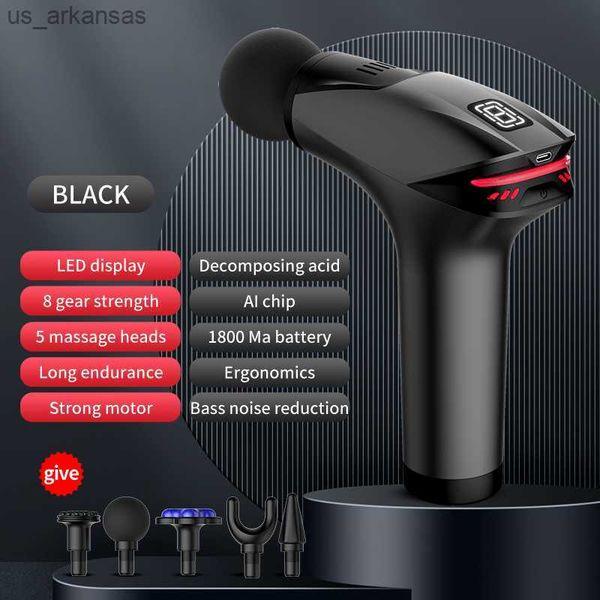 portable massage gun percussion pistol massager professional deep muscle massager for body neck back relaxation fitness slimming l230523
portable massage gun percussion pistol massager professional deep muscle massager for body neck back relaxation fitness slimming l230523