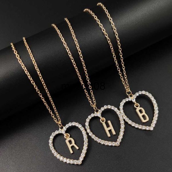 pendant necklaces fashion name initials necklace a-z sparkling rhinestone heart pendant letters clavicle chain for women e gift jewelry j230, Silver
pendant necklaces fashion name initials necklace a-z sparkling rhinestone heart pendant letters clavicle chain for women e gift jewelry j230, Silver