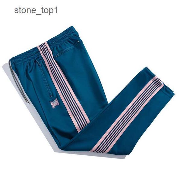 designer classic striped needles track butterfly pants with side stripes for men and women's sports casual pants, college style 9 gbnk, Black
designer classic striped needles track butterfly pants with side stripes for men and women's sports casual pants, college style 9 gbnk, Black