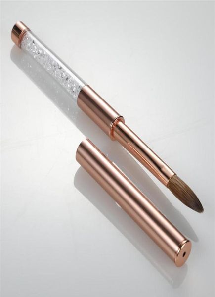 aokitec pure kolinsky nail brush size 12 for acrylic powder sable hair rose gold bronze gold broken diamond handle beginner and 1583000, Yellow
aokitec pure kolinsky nail brush size 12 for acrylic powder sable hair rose gold bronze gold broken diamond handle beginner and 1583000, Yellow