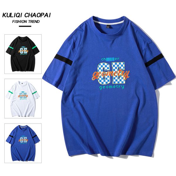 men's t-shirts men's t-shirt short sleeved summer men's street heavyweight pure cotton american retro fashion brand men', White;black
men's t-shirts men's t-shirt short sleeved summer men's street heavyweight pure cotton american retro fashion brand men', White;black