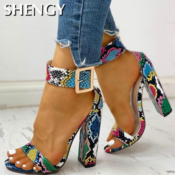2020 summer women shoes snakeskin ankle buckled sandals chunky heeled sandals open toe leopard party shoes, Black
2020 summer women shoes snakeskin ankle buckled sandals chunky heeled sandals open toe leopard party shoes, Black