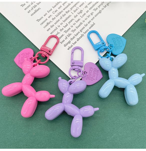 cute cartoon balloon dog keychain pendant resin plastic car bag keychains animal key chain jewelry gift in bulk, Silver
cute cartoon balloon dog keychain pendant resin plastic car bag keychains animal key chain jewelry gift in bulk, Silver
