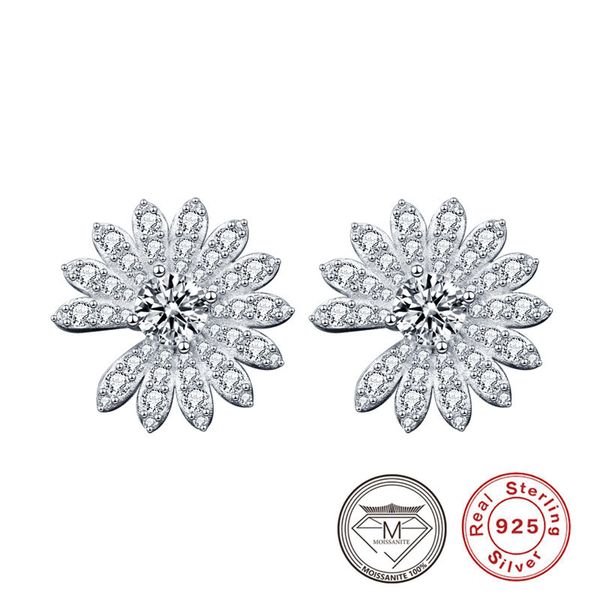 trendy little daisies moissanite earrings 925 sterling silver flower ear studs jewelry for women, Golden;silver
trendy little daisies moissanite earrings 925 sterling silver flower ear studs jewelry for women, Golden;silver