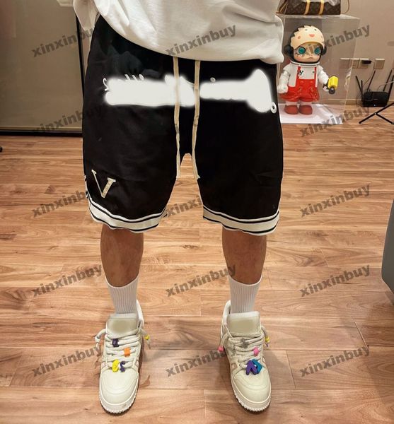 xinxinbuy men women designer shorts pant letter jacquard fabric spring summer white black blue s-xl
xinxinbuy men women designer shorts pant letter jacquard fabric spring summer white black blue s-xl