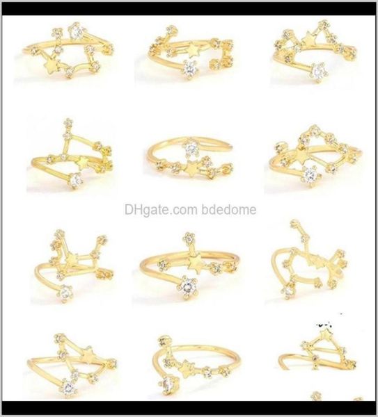 band rings jewelry drop delivery 2021 12 constellations fashion open lucky friend gift gold color diamond zodiac ring 2foyr9497204, Silver
band rings jewelry drop delivery 2021 12 constellations fashion open lucky friend gift gold color diamond zodiac ring 2foyr9497204, Silver