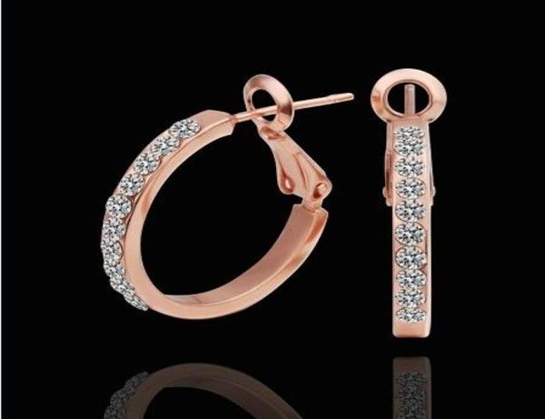 2013 new 18k rose gold plated rhinestone crystal hoop earrings fashion jewelry for women 10pairlot3584917, Golden;silver
2013 new 18k rose gold plated rhinestone crystal hoop earrings fashion jewelry for women 10pairlot3584917, Golden;silver