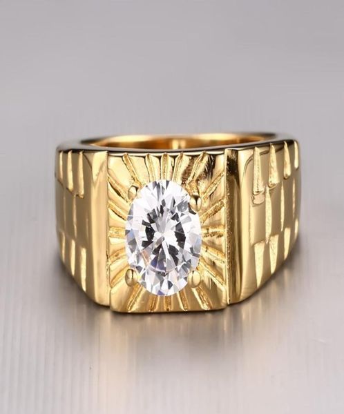 new fashion sumptuous 18k gold plated 3a zircon men stainless steel bling white rhinestone party wedding ring jewelry3623959, Golden;silver
new fashion sumptuous 18k gold plated 3a zircon men stainless steel bling white rhinestone party wedding ring jewelry3623959, Golden;silver