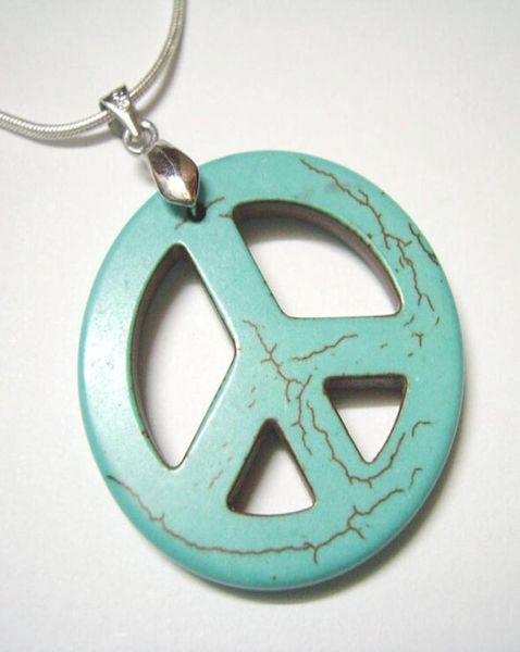 100pcslot turquoise peace sign pendants charms for pendant necklaces diy craft jewelry gift t27 by dhl9169936, Silver
100pcslot turquoise peace sign pendants charms for pendant necklaces diy craft jewelry gift t27 by dhl9169936, Silver