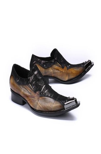 2019 new fashion patchwork men business shoes genuine leather oxford shoes wedding banquet men formal dress shoes brown7126456, Black
2019 new fashion patchwork men business shoes genuine leather oxford shoes wedding banquet men formal dress shoes brown7126456, Black