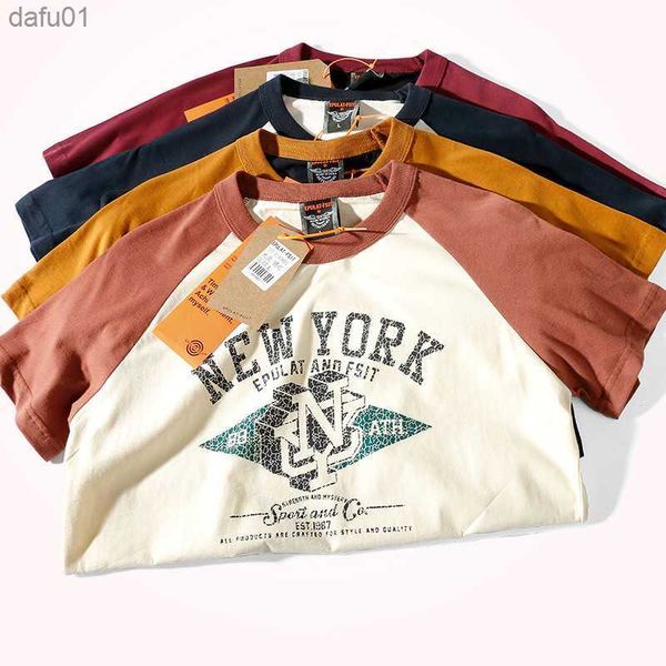 2021 summer new raglan sleeve letter printed t-shirt men's fashion short-sleeved round neck 100% cotton bottoming t shirt l230520, White;black
2021 summer new raglan sleeve letter printed t-shirt men's fashion short-sleeved round neck 100% cotton bottoming t shirt l230520, White;black