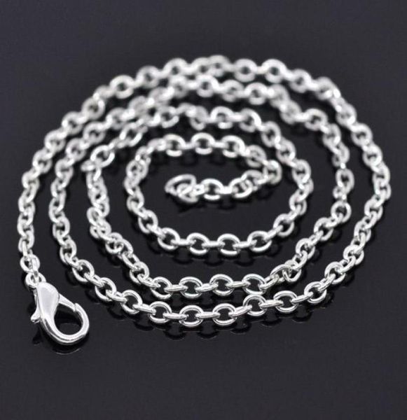 24 strands silver plated lobster clasp link chain necklaces 18quot findings whole jewelry making7961734
24 strands silver plated lobster clasp link chain necklaces 18quot findings whole jewelry making7961734