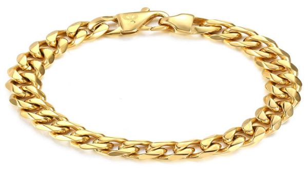 davieslee 11mm male bracelet cuban curb link chain 316l stainless steel bracelet for men boys gold silver color 89 inch dhb5145287404, Black
davieslee 11mm male bracelet cuban curb link chain 316l stainless steel bracelet for men boys gold silver color 89 inch dhb5145287404, Black