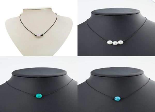 minimalist pearls choker necklace black handmade leather rope blue turquoise pendant necklaces for women imitation natural pearl d2861867, Silver
minimalist pearls choker necklace black handmade leather rope blue turquoise pendant necklaces for women imitation natural pearl d2861867, Silver