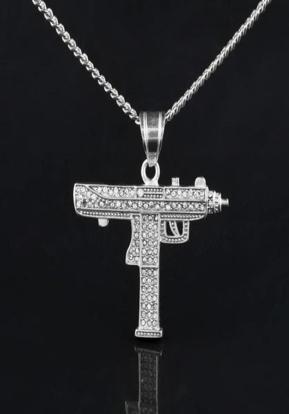 hip hop gun pendant necklace for men women iced out cz pendant cuban chain drop 3078635, Silver
hip hop gun pendant necklace for men women iced out cz pendant cuban chain drop 3078635, Silver