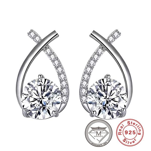genuine 925 silver moissanite earrings platinum plated silver stud earring jewelry for women, Golden;silver
genuine 925 silver moissanite earrings platinum plated silver stud earring jewelry for women, Golden;silver