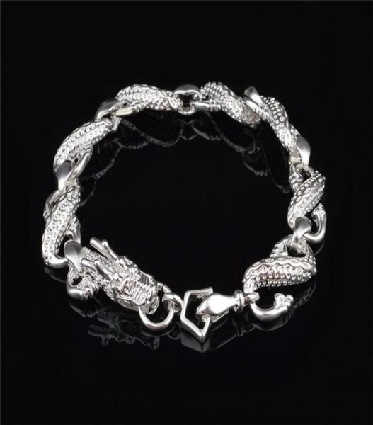 factory 925 sterling silver bracelet plated little white dragon cute design fashion jewelry for men 4190554, Black
factory 925 sterling silver bracelet plated little white dragon cute design fashion jewelry for men 4190554, Black