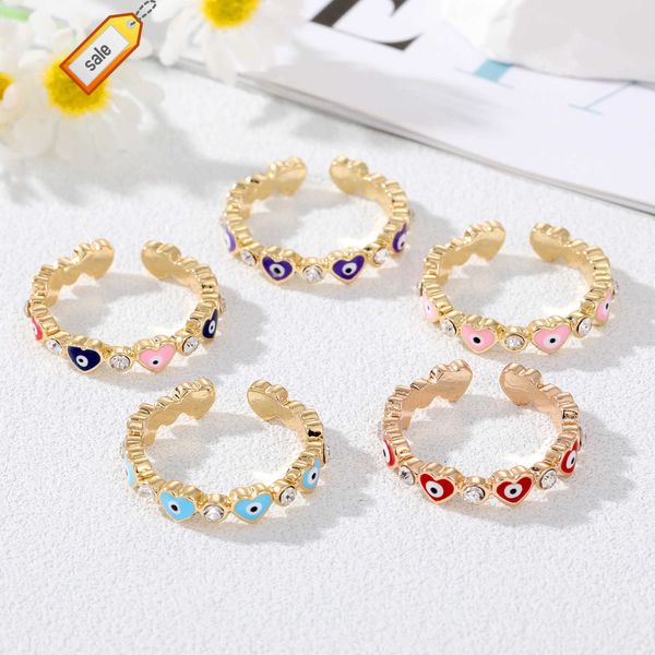 23/24 popular fashion 23/24 popular fashion lucky crystal turkish red blue heart evil eyes ring for women men geometric open design couple w, Silver
23/24 popular fashion 23/24 popular fashion lucky crystal turkish red blue heart evil eyes ring for women men geometric open design couple w, Silver