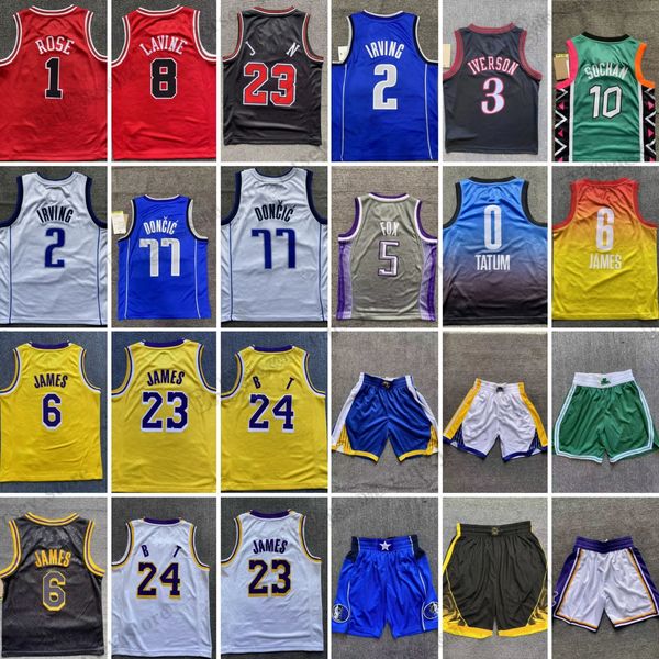 youth printed basketball jerseys shorts iverson rose curry thompson wiggins james davis tatum brown irving doncic butler wade mcgrady morant, Black;red
youth printed basketball jerseys shorts iverson rose curry thompson wiggins james davis tatum brown irving doncic butler wade mcgrady morant, Black;red