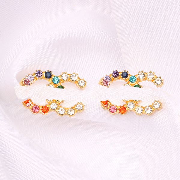 luxury designer 18k gold plated letters stud geometric famous women round crystal rhinestone pearl earring wedding jewerlry, Golden;silver
luxury designer 18k gold plated letters stud geometric famous women round crystal rhinestone pearl earring wedding jewerlry, Golden;silver