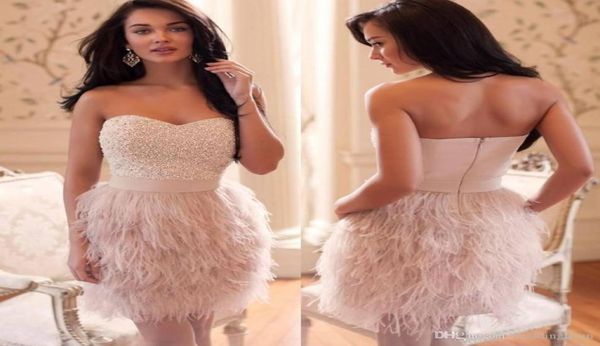2019 luxury cocktail dresses ostrich feather prom dress beautiful pink sweetheart beaded women wear special occasion dress evening1176255, Black
2019 luxury cocktail dresses ostrich feather prom dress beautiful pink sweetheart beaded women wear special occasion dress evening1176255, Black