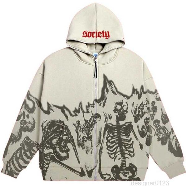 men anime skull hoodies women vintage gothic zip up long sleeve streetwear loose coats harajuku letter print hooded sweatshirts, Black
men anime skull hoodies women vintage gothic zip up long sleeve streetwear loose coats harajuku letter print hooded sweatshirts, Black