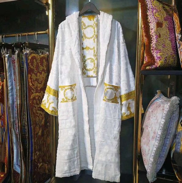men's and women's home robes shawl collar cotton soft fluffy pajamas designer brand luxury vintage bathrobe pajamas couple dressin, Black;brown
men's and women's home robes shawl collar cotton soft fluffy pajamas designer brand luxury vintage bathrobe pajamas couple dressin, Black;brown