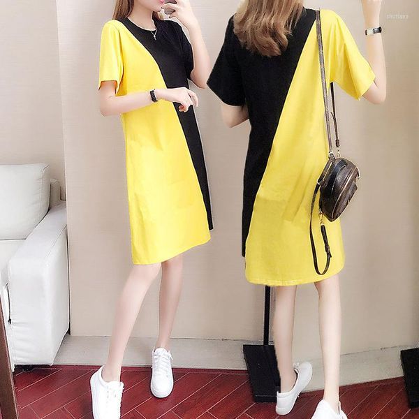 basic casual dresses casual dresses fashionable sports dress loose and slim spliced mid length t-shirt skirt 2023, Black;gray
basic casual dresses casual dresses fashionable sports dress loose and slim spliced mid length t-shirt skirt 2023, Black;gray