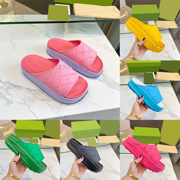 platform slippers women sandals rubber slides mid heel embossed miami slipper designer mules thick sole flats summer beach flip flops, Black
platform slippers women sandals rubber slides mid heel embossed miami slipper designer mules thick sole flats summer beach flip flops, Black