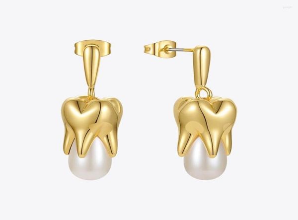 dangle earrings enfashion trendy teeth pearl drop for women gold color earings fashion jewelry wedding pendientes e2112857606498, Silver
dangle earrings enfashion trendy teeth pearl drop for women gold color earings fashion jewelry wedding pendientes e2112857606498, Silver