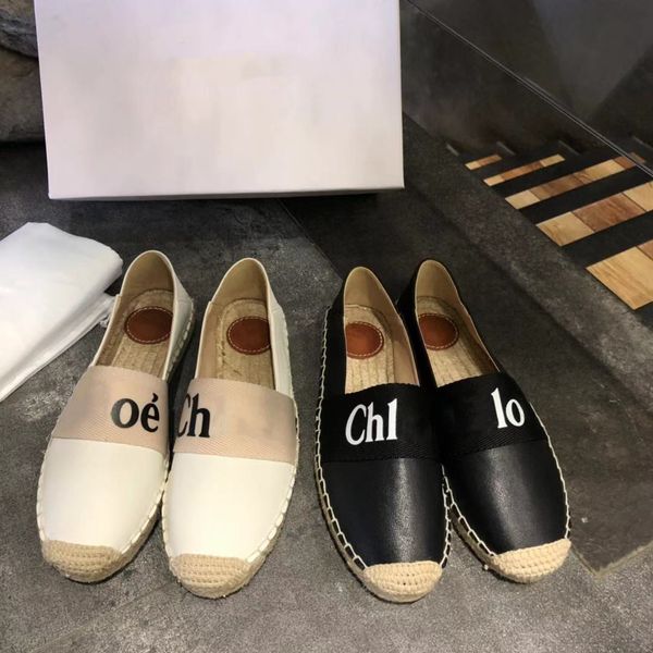 2023 luxury designer shoes fashion woody leather cloe logo sapatos espadrilles straw fisherman flat heels shoe lazy zapatos mujer casual loa, Black
2023 luxury designer shoes fashion woody leather cloe logo sapatos espadrilles straw fisherman flat heels shoe lazy zapatos mujer casual loa, Black